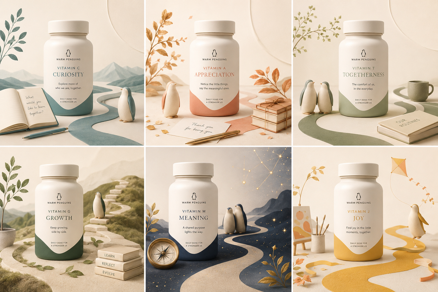 The six Relationship Vitamins